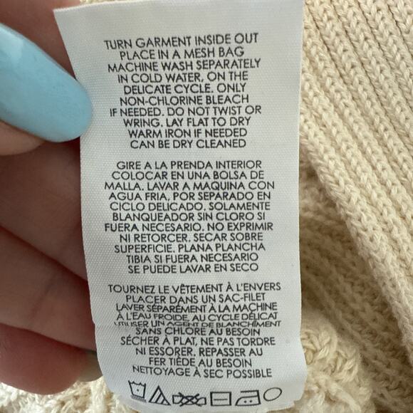 Cabi Trio Sophia Rainbow Stripe Dolman Sleeve Open Cardigan Sz S Oversized Boho - Picture 6 of 9